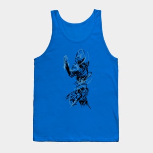 Martial Arts - Dynamic Sketch Tank Top